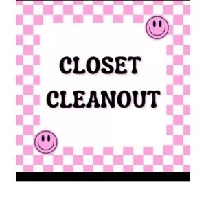 Pink and White Checkered Graphic Sign
